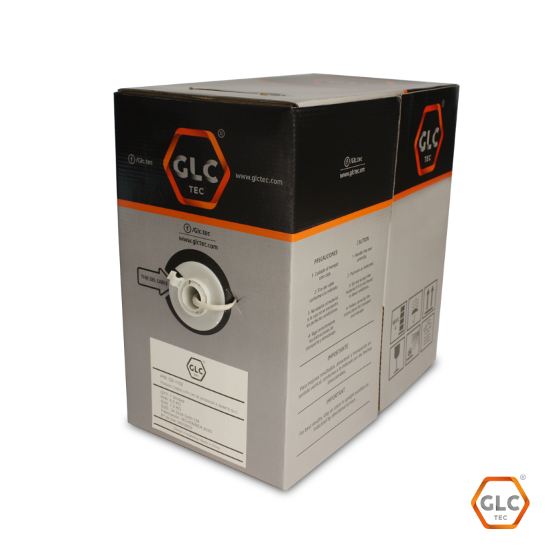 Cable Utp Cat 5E Interior X 305Mts Glc