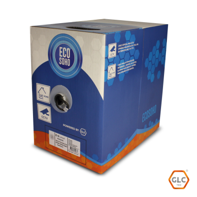 Cable Utp Eco Soho Cat 5E Interior/Exterior X 305Mts Powered By Glc