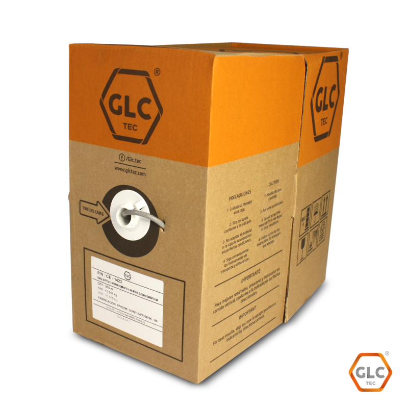 Cable  Utp Interior Cat6 X 305 Mts Glc Max