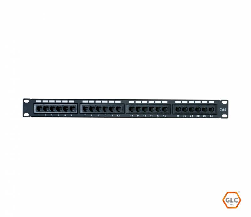 Patch Pannel 24Ports Cat 6 P/ Krone/110
