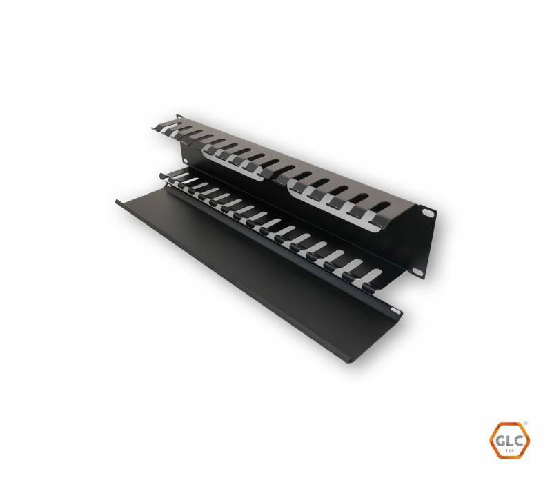 Organizador De Cable De 2U C/Tapa