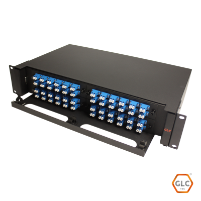 Bandeja Fo C/ 48 Adaptador Lc/Pc Dup Y 96 Pigtail Lc/Pc C/Proteccion Acrilico