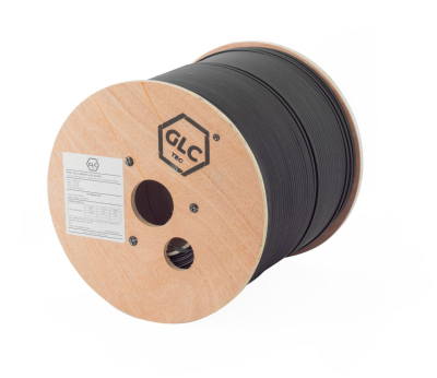 Drop Cable Flat 1 Cores Sm Fig.8 C/Portante De Acero X 1000 Mts 18*4.2Mm