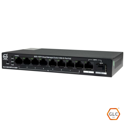 9 × 10/100/1000 (8 Poe Ports), 1 × 100/1000 Base-X Sfp Port, 6Kv Lightning Protection, Cloud And App Management
