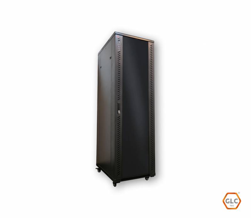 Rack 19 Prof- 600 De 40 U Pta. Cristal Delantera Desarmado